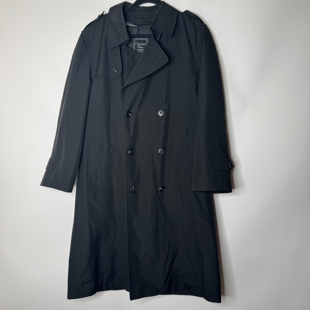 Christian Dior Monsieur double-breasted trench coat size 38S